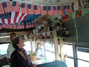 Alice Waters tours TheWhoFarmMobile.